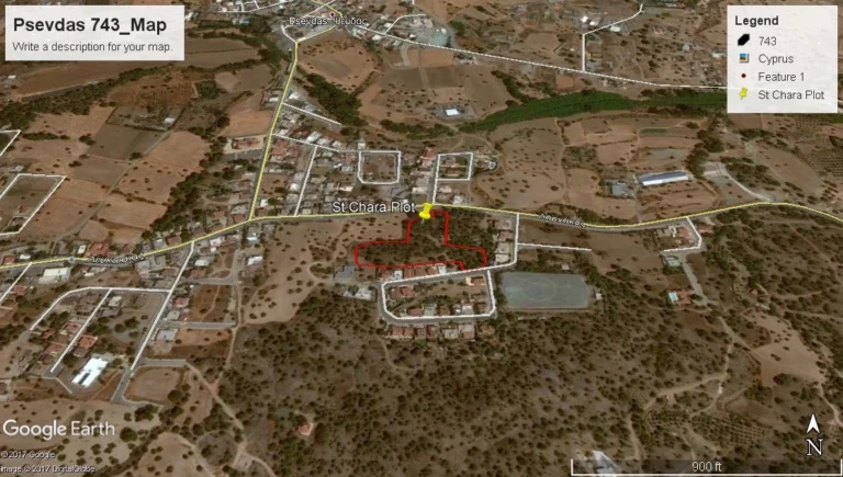 9,996m² Plot for Sale in Psevdas, Larnaca District