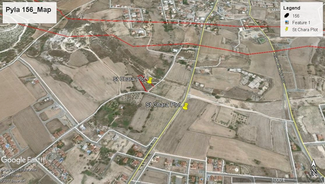 2,676m² Plot for Sale in Pyla, Larnaca District