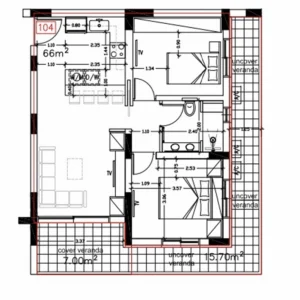 2 Bedroom Apartment for Sale in Nicosia District