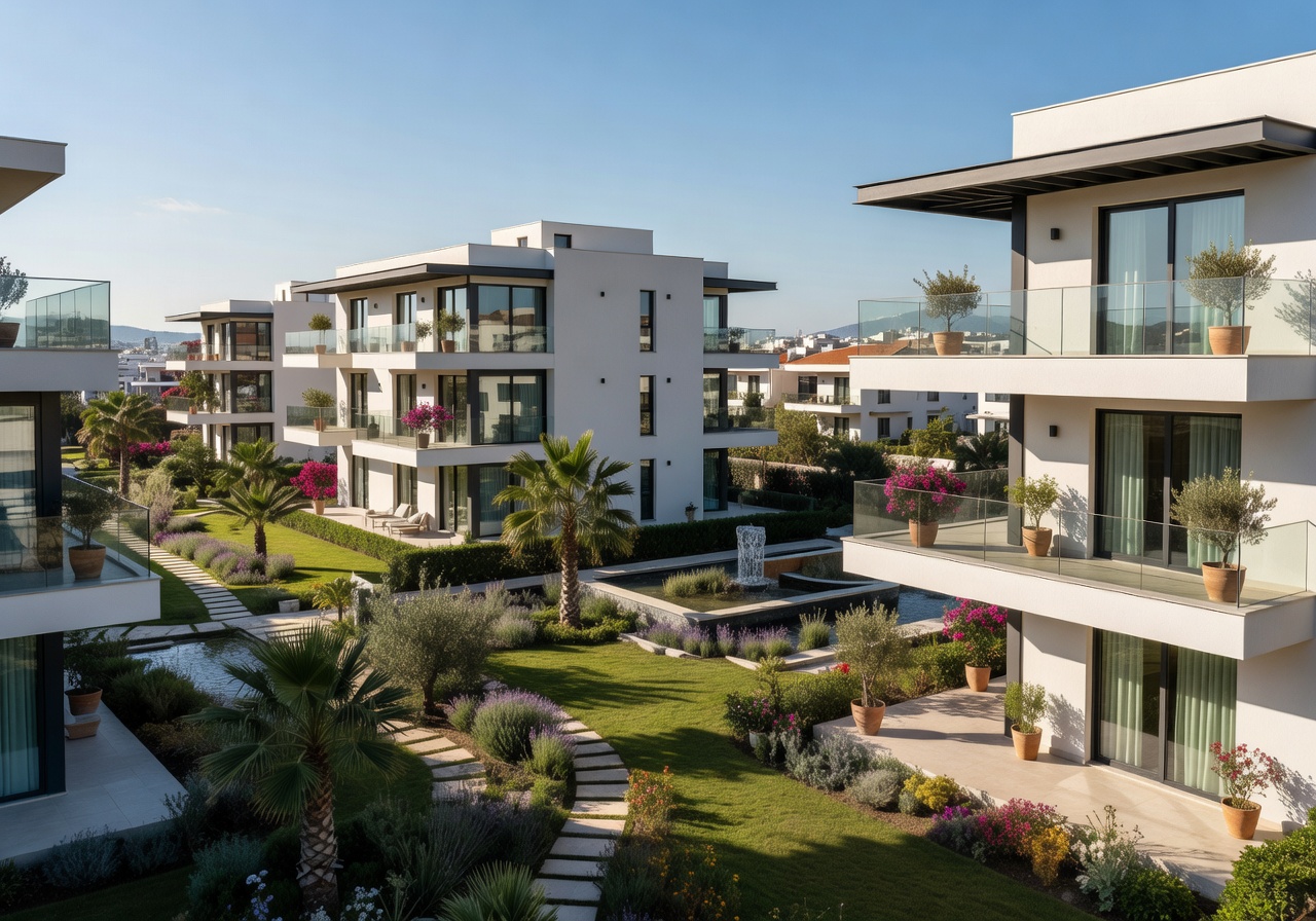 New residential apartment complex in Strovolos, Nicosia, Cyprus