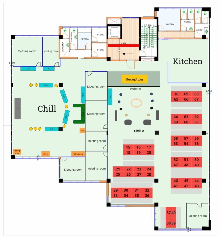 809m² Office for Rent in Limassol – Linopetra