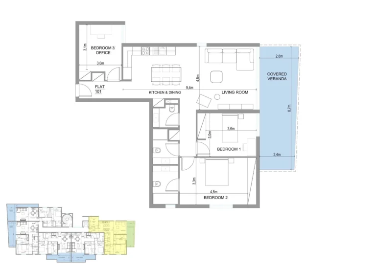 Cheap Apartments for Sale Nicosia up to 500000 euro