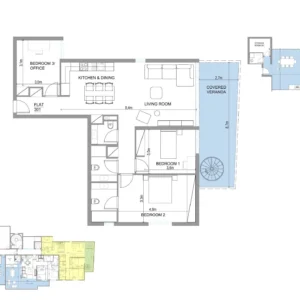 3 Bedroom Apartment for Sale in Aglantzia, Nicosia District