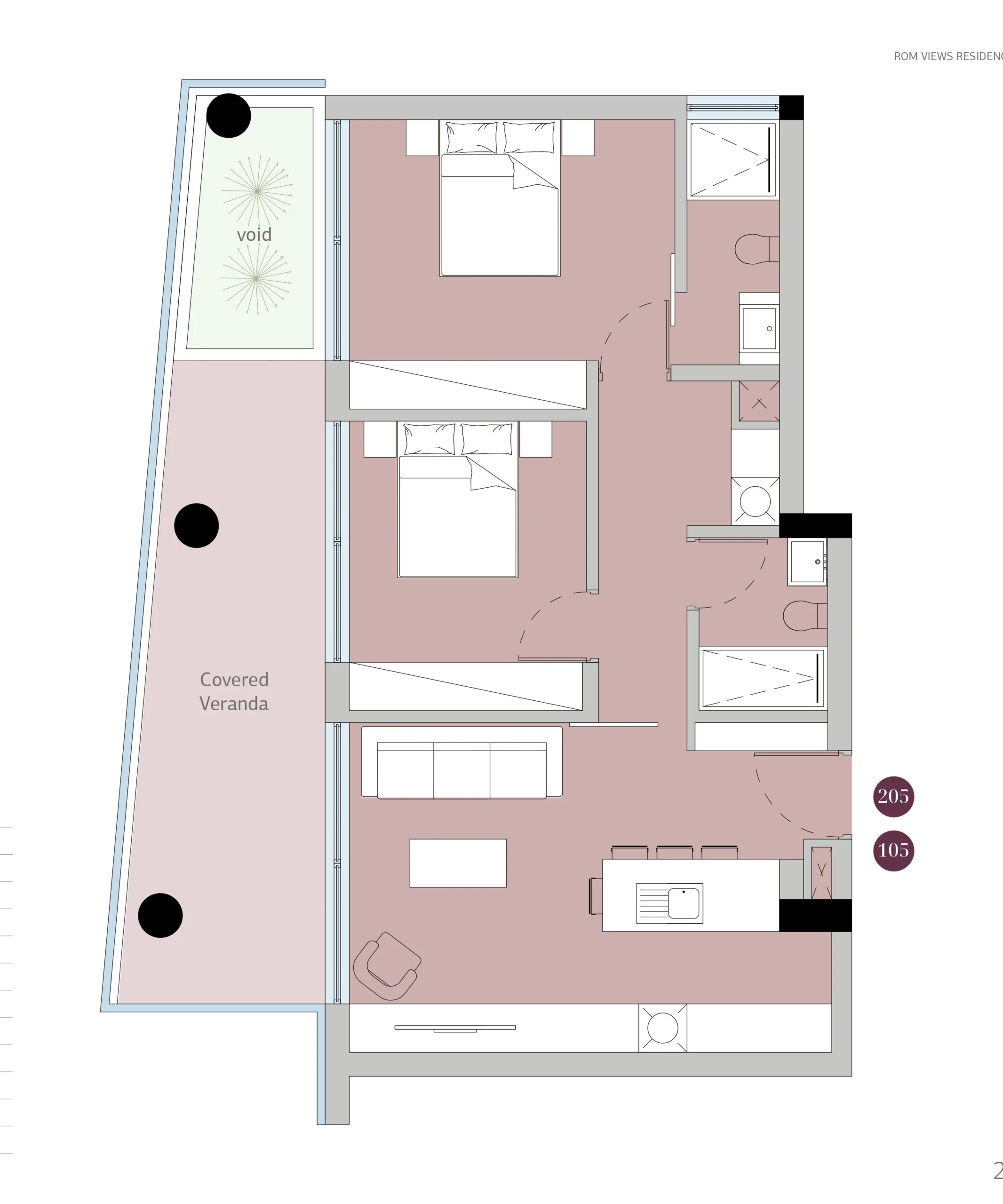 2 Bedroom Apartment for Rent in Germasogeia, Limassol District