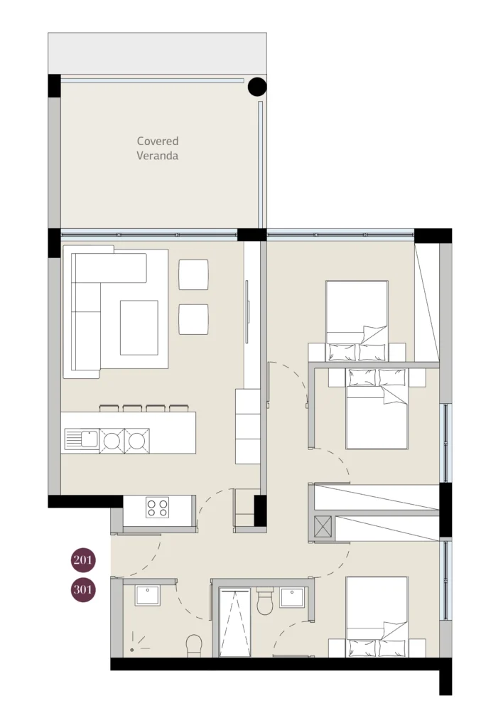 3 Bedroom Apartment for Rent in Germasogeia, Limassol District