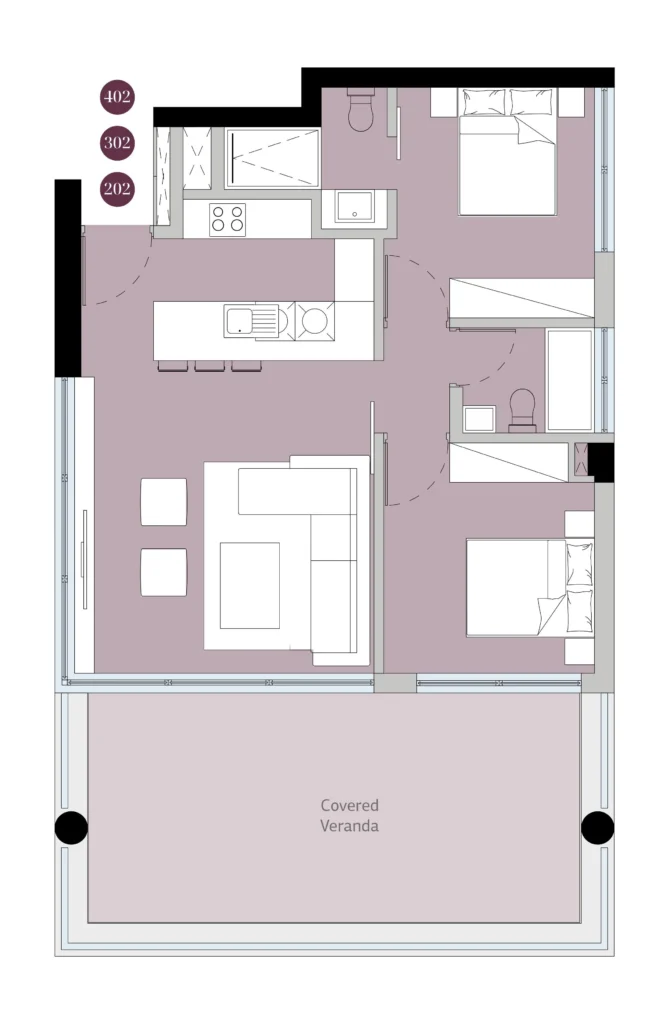 2 Bedroom Apartment for Rent in Germasogeia, Limassol District