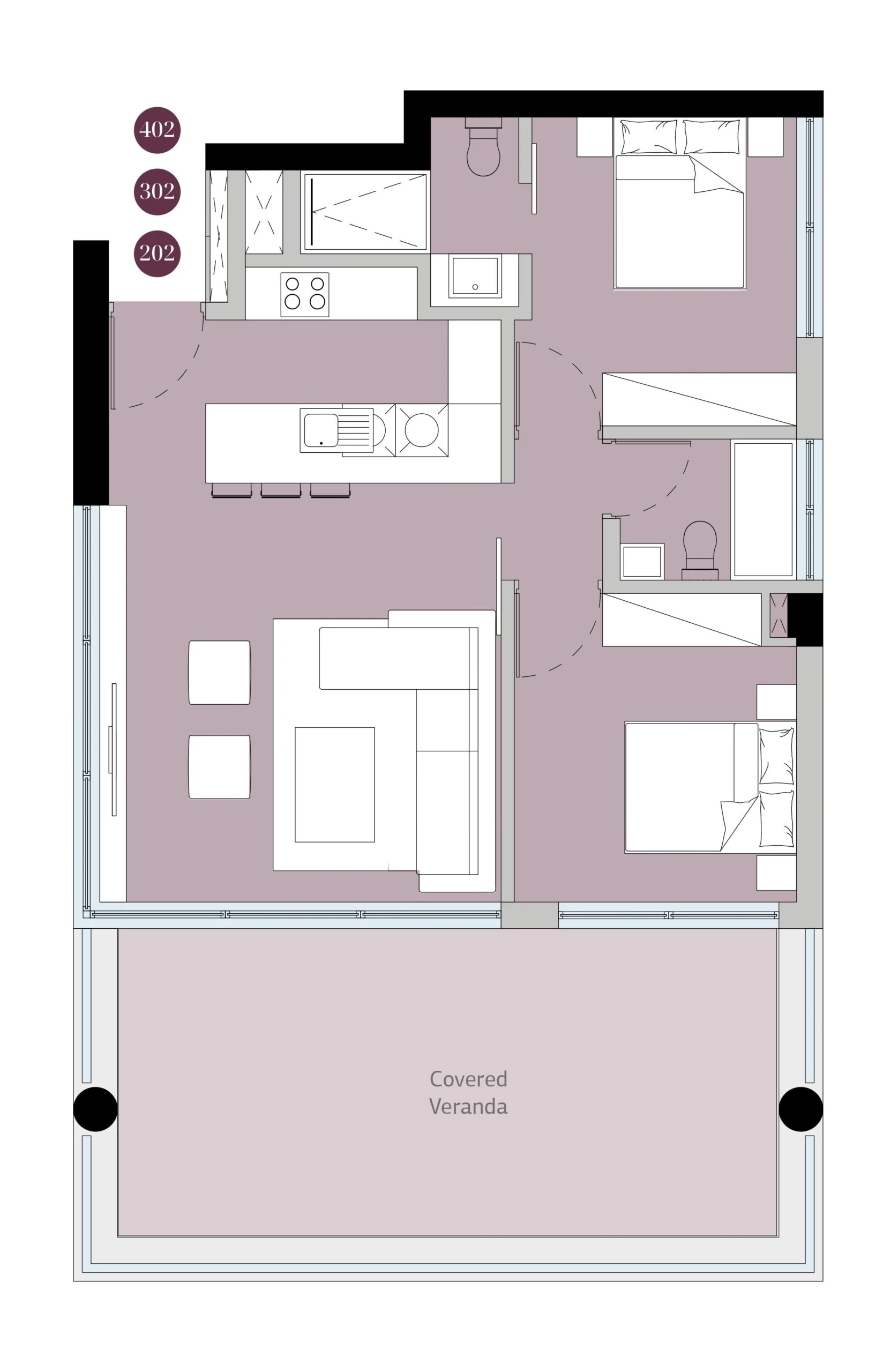 2 Bedroom Apartment for Rent in Germasogeia, Limassol District