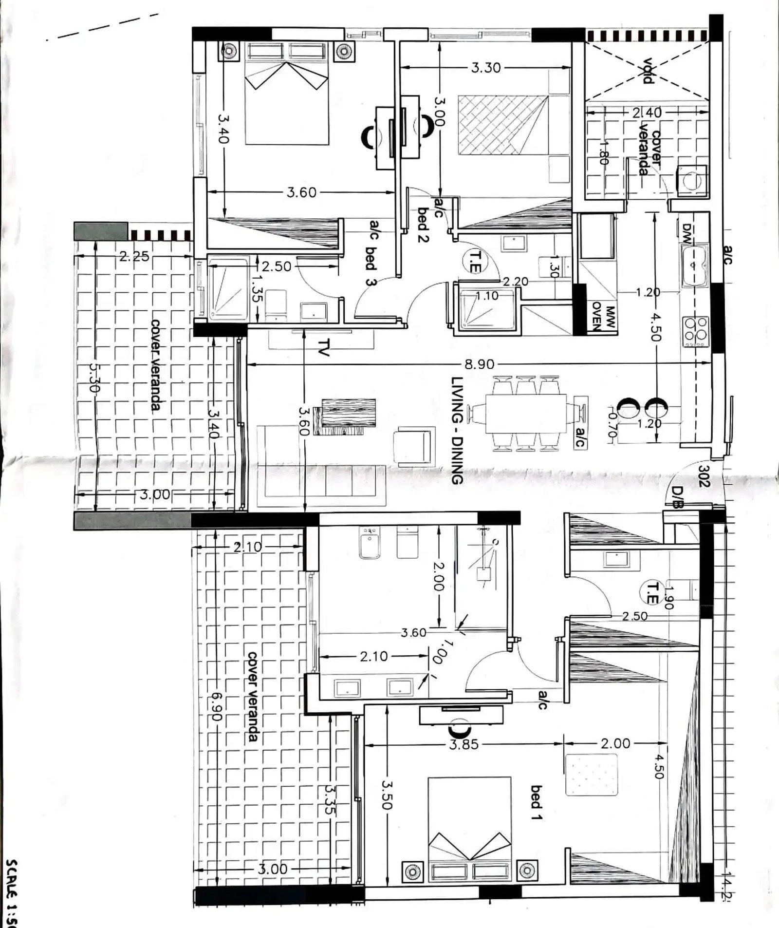 3 Bedroom Apartment for Sale in Limassol – Linopetra