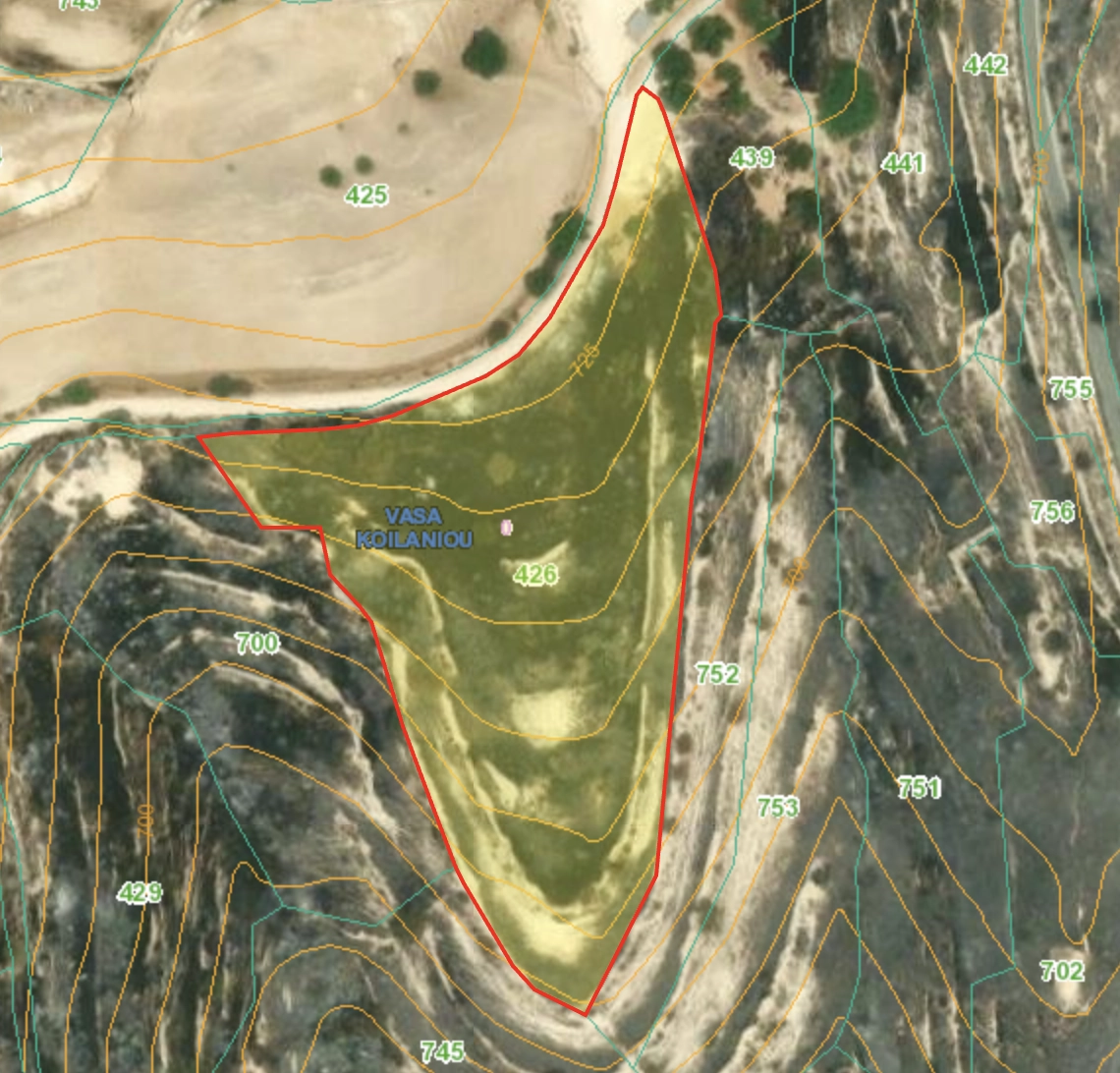 1,189m² Plot for Sale in Vasa Koilaniou, Limassol District
