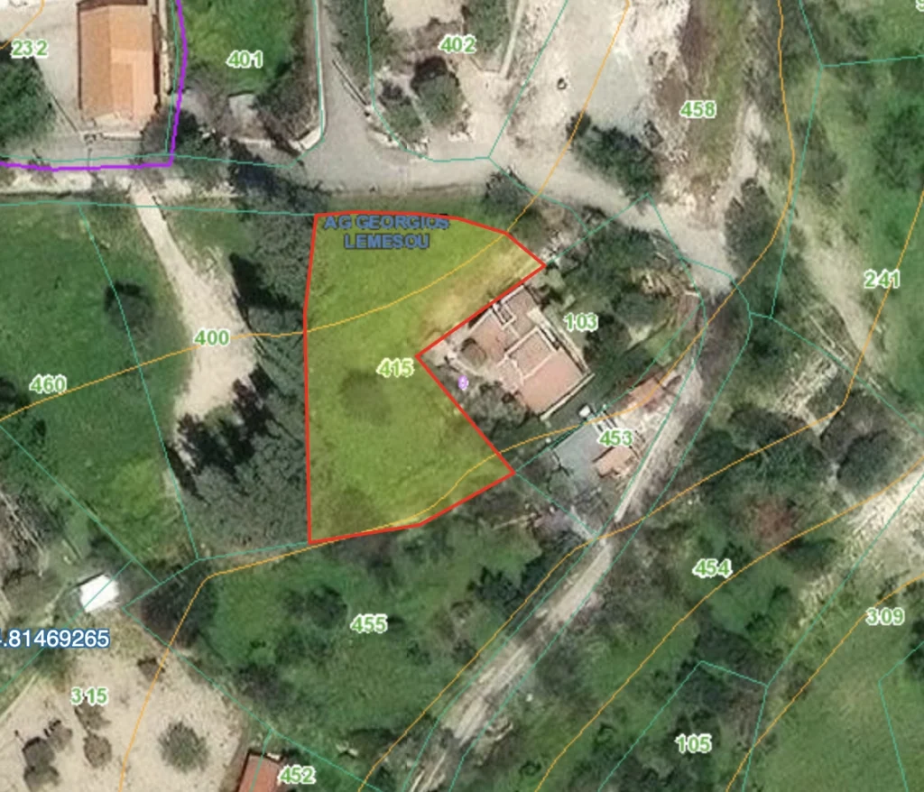 1,505m² Plot for Sale in Limassol District