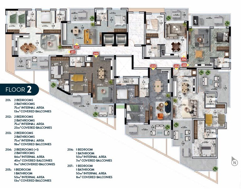 2 Bedroom Apartment for Sale in Livadia Larnakas, Larnaca District