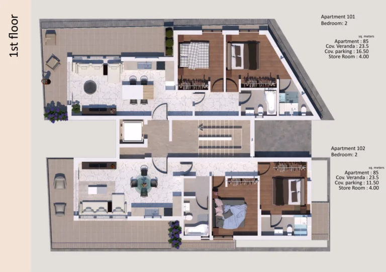 Cheap Apartments for Sale Famagusta up to 300000 euro