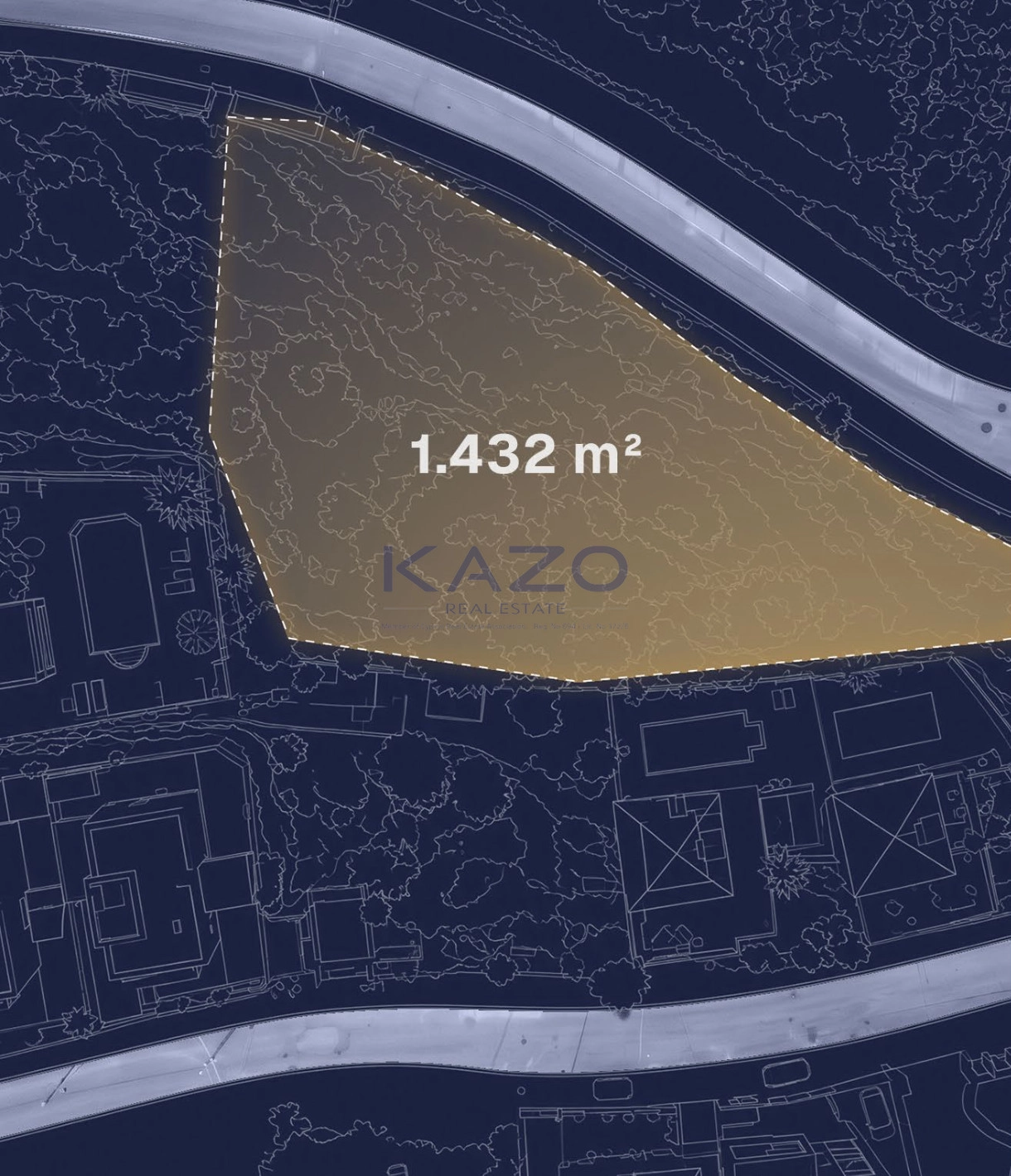 1,432m² Plot for Sale in Agios Tychonas, Limassol District