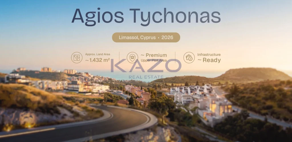 1,432m² Plot for Sale in Agios Tychonas, Limassol District