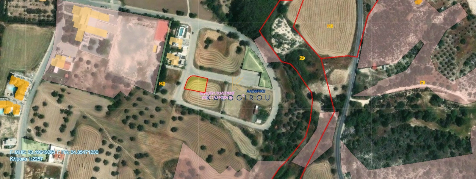 605m² Plot for Sale in Alethriko, Larnaca District