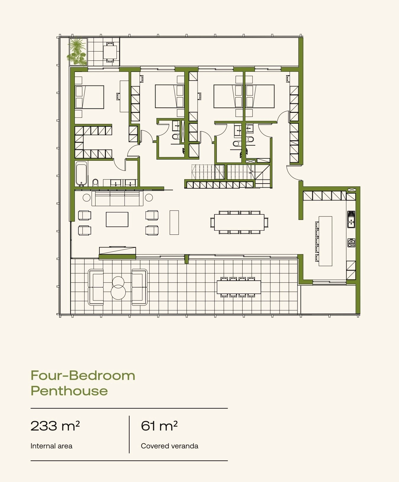 5 Bedroom Apartment for Sale in Limassol – Agios Athanasios