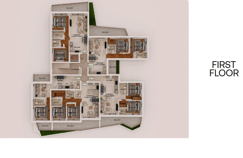 1 Bedroom Apartment for Sale