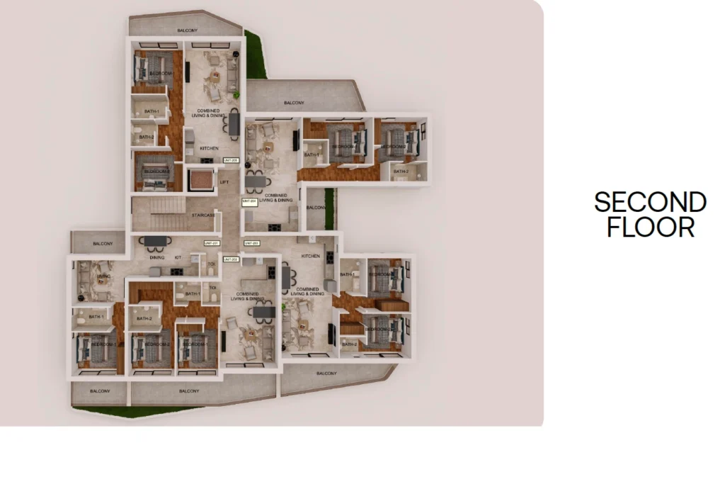 1 Bedroom Apartment for Sale