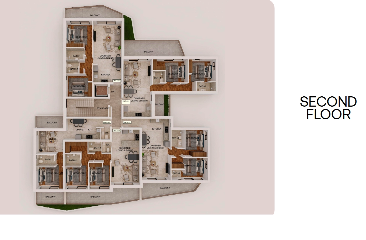 1 Bedroom Apartment for Sale