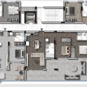 2 Bedroom Apartment for Sale in Aradippou, Larnaca District