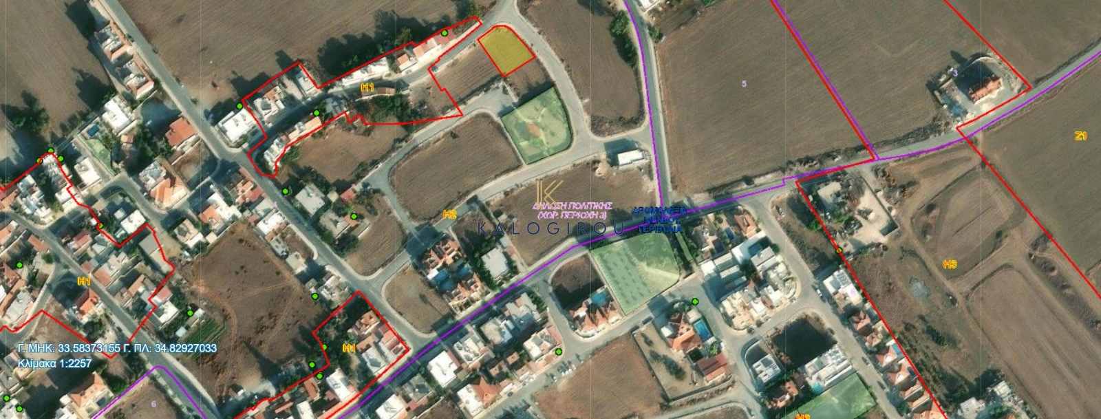 658m² Plot for Sale in Pervolia Larnacas