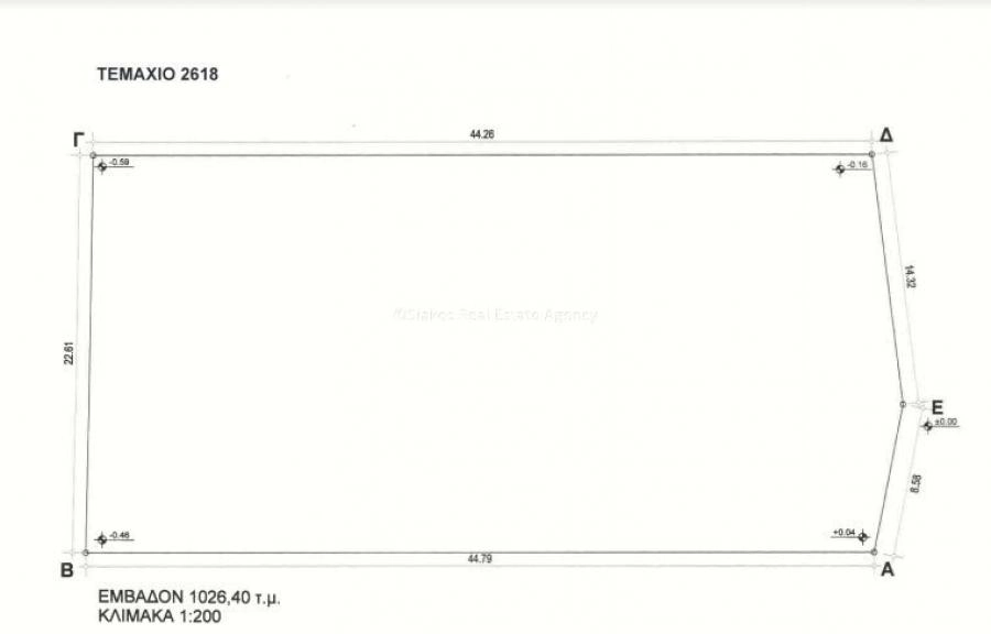 1,022m² Plot for Sale in Agios Dometios – Agios Georgios, Nicosia District
