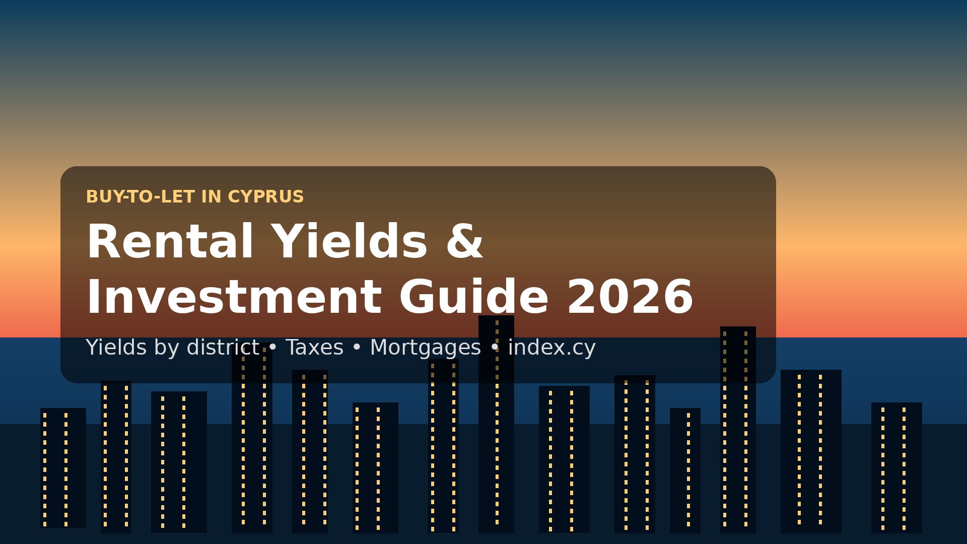 Buy-to-Let in Cyprus: Rental Yields & Investment Guide (2026)