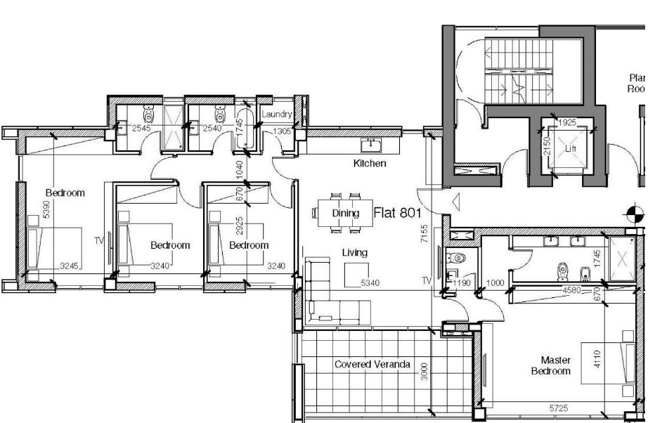 4 Bedroom Apartment for Rent in Potamos Germasogeias, Limassol District