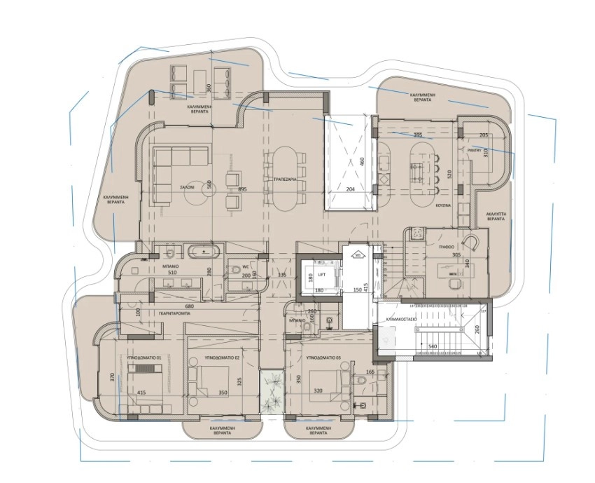 3 Bedroom Apartment for Sale in Limassol – Agia Zoni