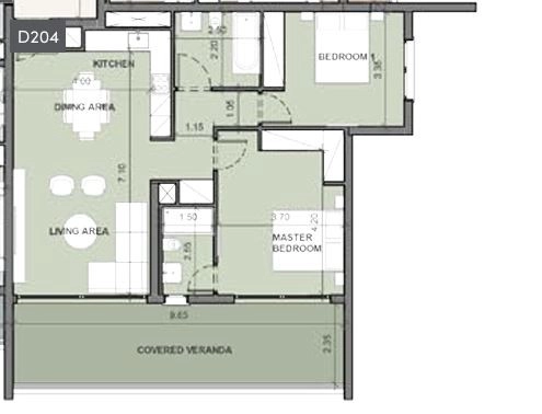 2 Bedroom Apartment for Sale in Agios Nikolaos, Limassol District
