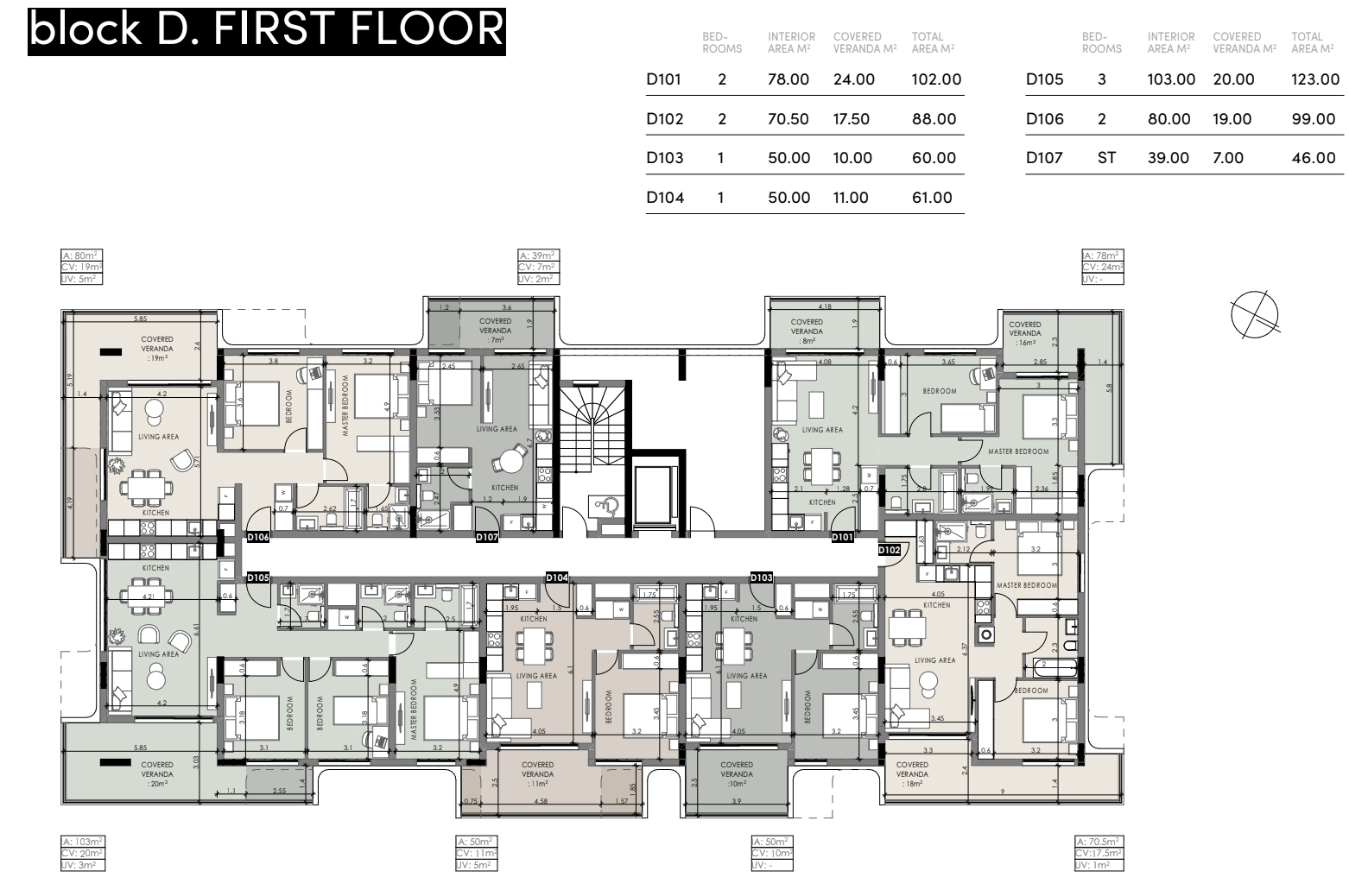 1 Bedroom Apartment for Sale in Germasogeia, Limassol District