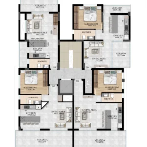 2 Bedroom Apartment for Sale in Limassol – Zakaki