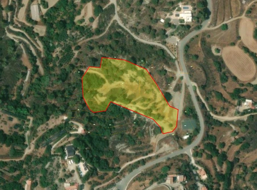 11,687m² Plot for Sale in Kellaki, Limassol District