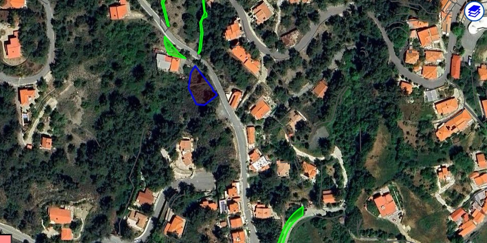 1,684m² Plot for Sale in Pano Platres, Limassol District