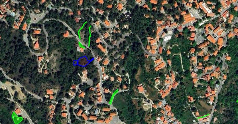 1,684m² Plot for Sale in Pano Platres, Limassol District