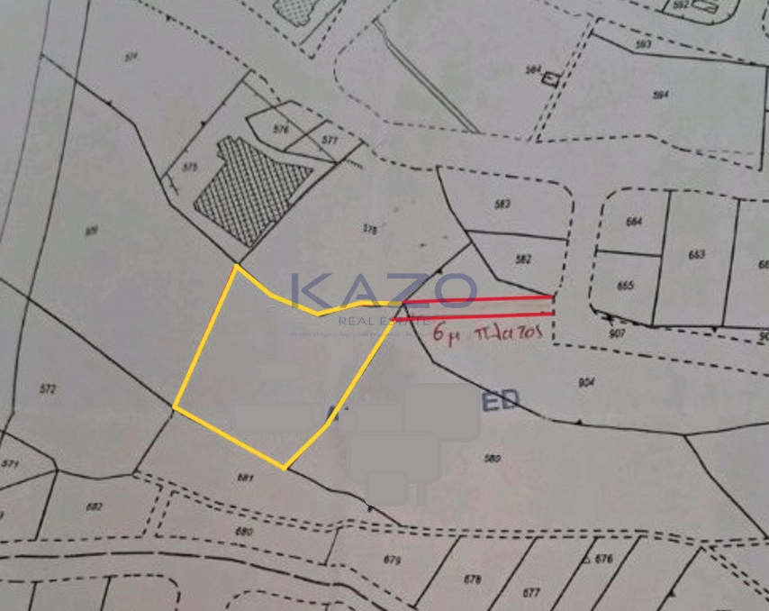 3,480m² Plot for Sale in Limassol District