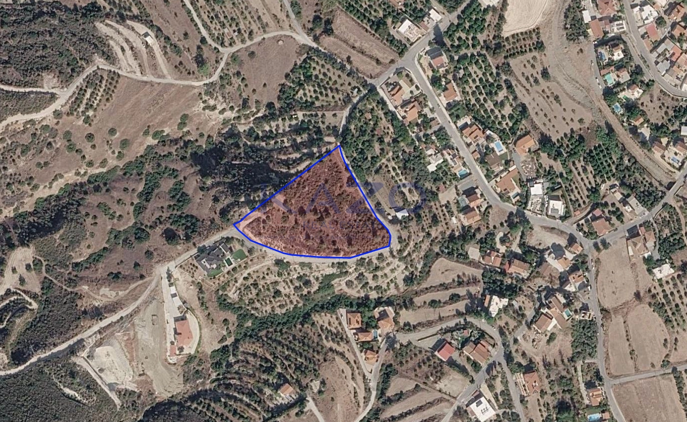 9,254m² Plot for Sale in Akrounta, Limassol District