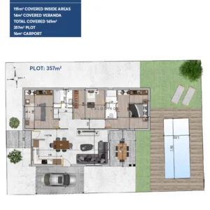 3 Bedroom House for Sale in Xylofagou, Larnaca District