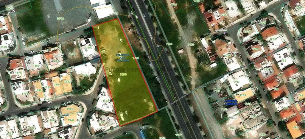 4,125m² Plot for Sale in Kato Polemidia, Limassol District