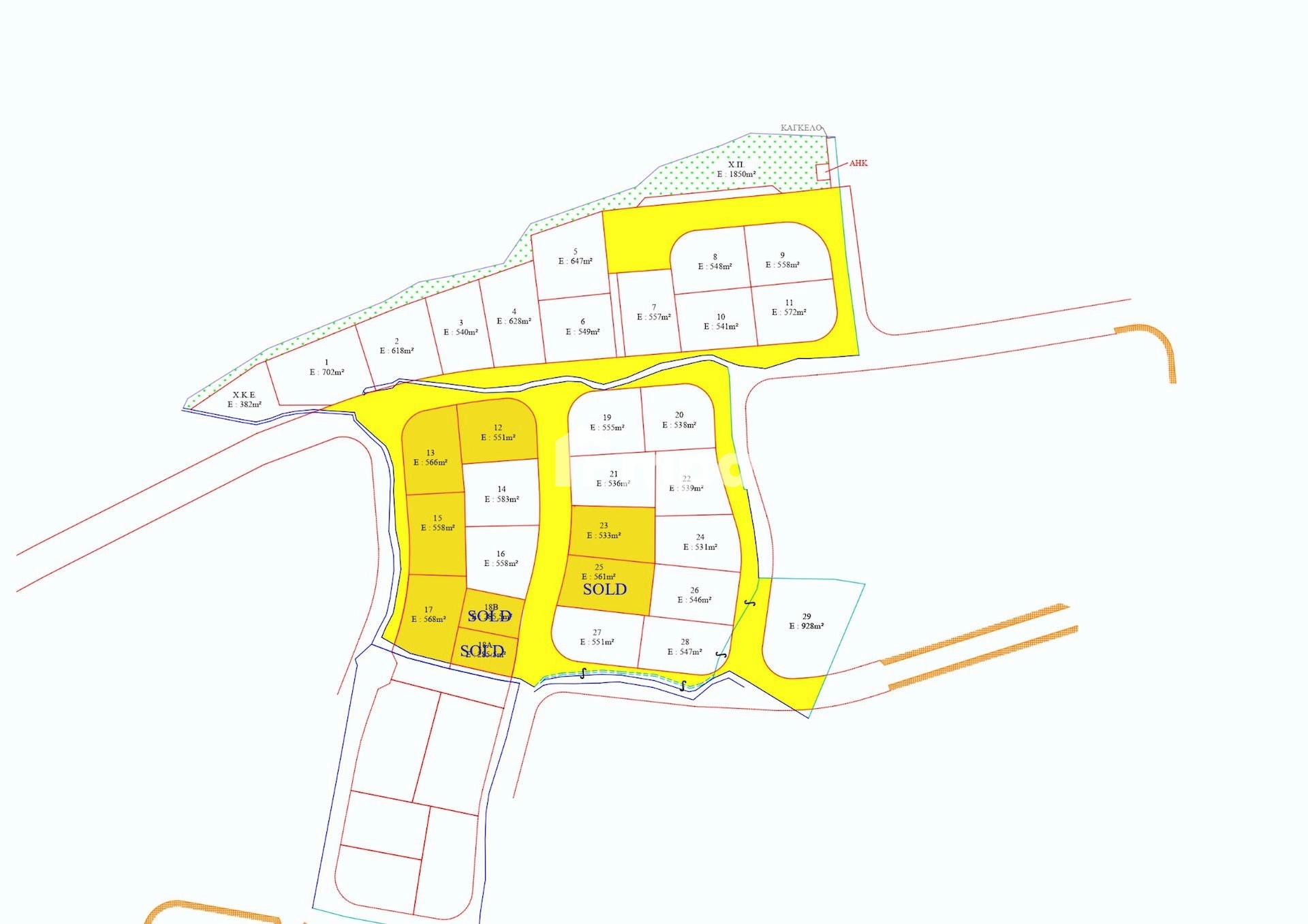 558m² Plot for Sale in Nicosia District