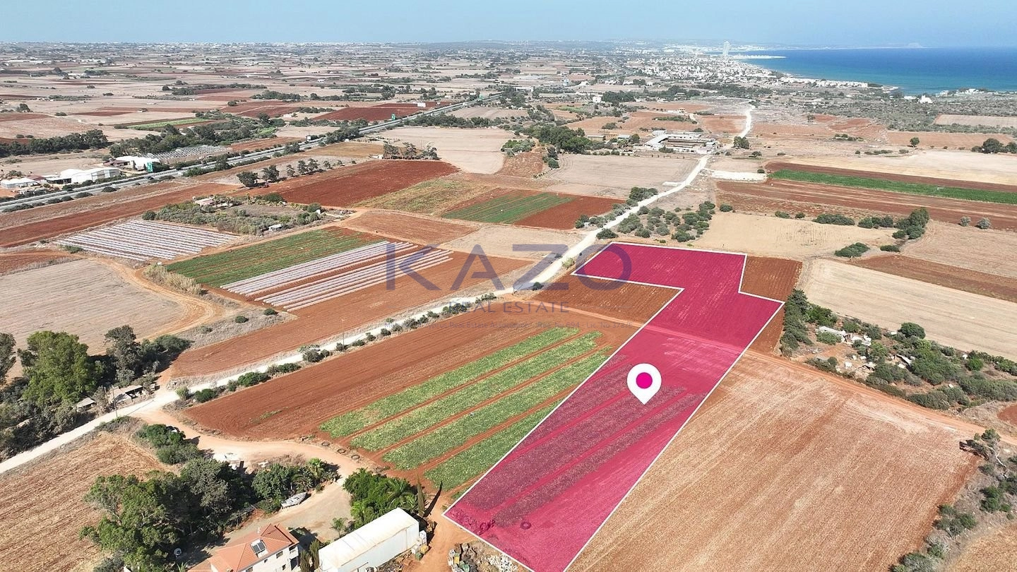 13,623m² Plot for Sale in Liopetri, Famagusta District