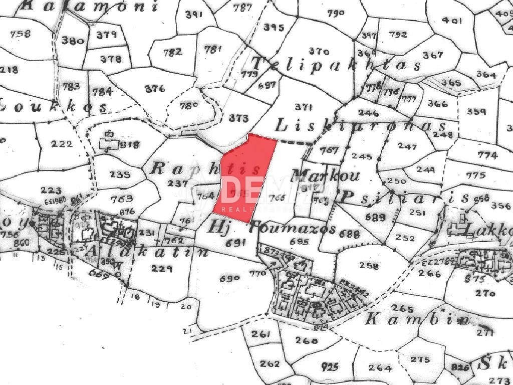 5,184m² Plot for Sale in Paphos District