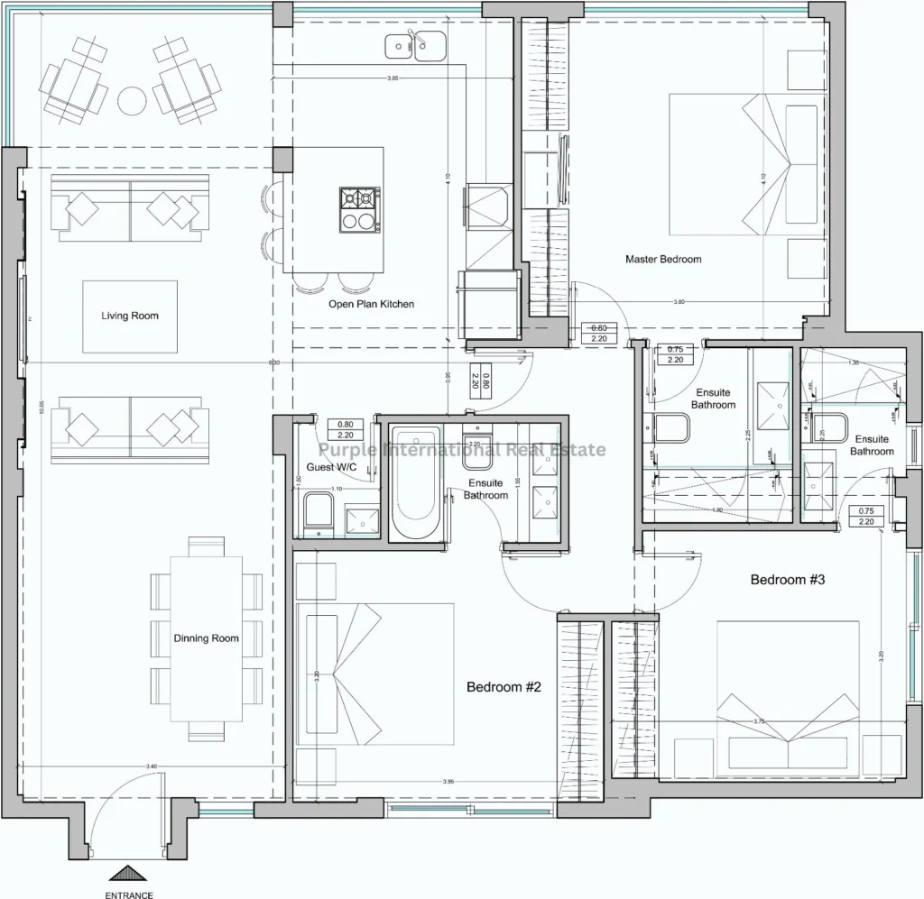 3 Bedroom Apartment for Sale in Limassol – Neapolis