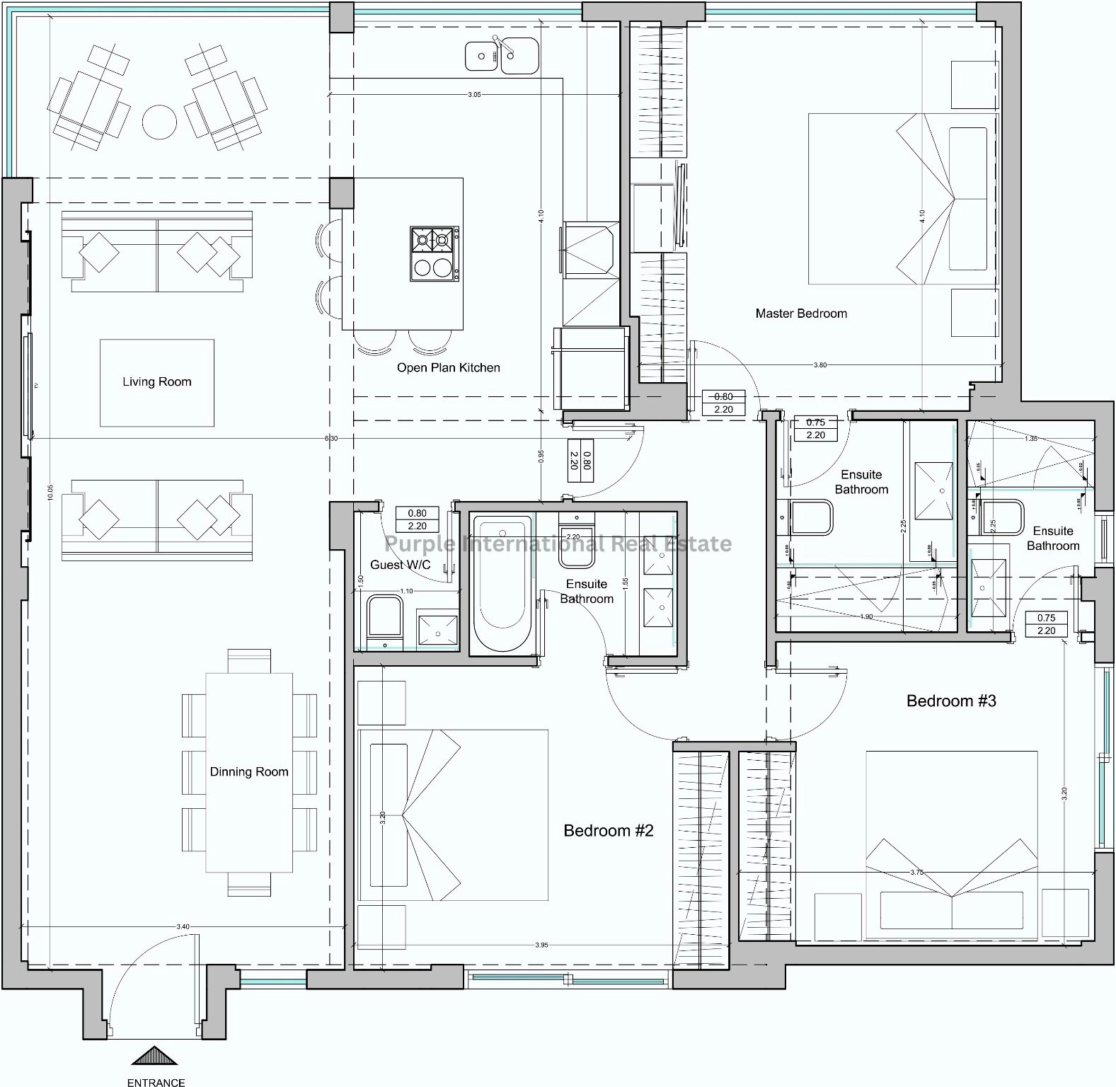 3 Bedroom Apartment for Sale in Limassol – Neapolis