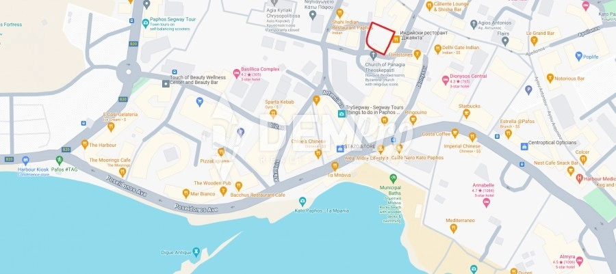996m² Plot for Sale in Kato Paphos