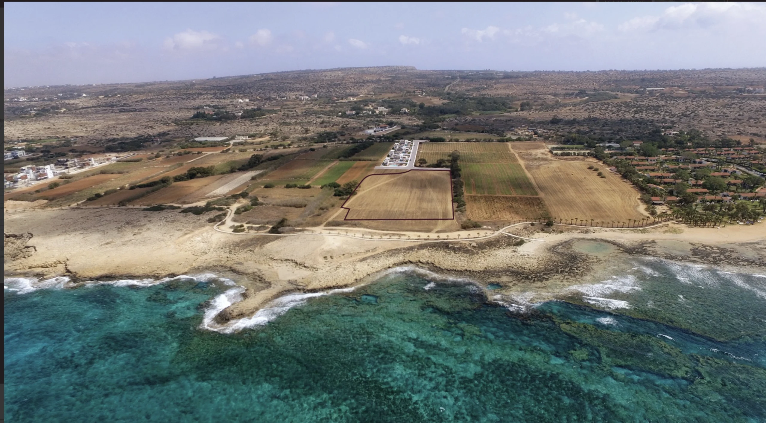 14,172m² Plot for Sale in Famagusta – Agia Napa