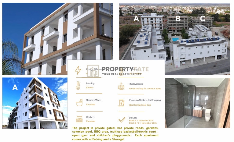 1 Bedroom Apartment for Sale in Trachoni Lemesou, Limassol District