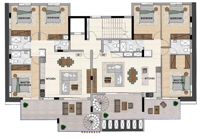 3 Bedroom Apartment for Sale in Limassol – Kapsalos