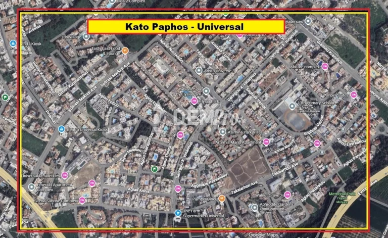 558m² Plot for Sale in Paphos District