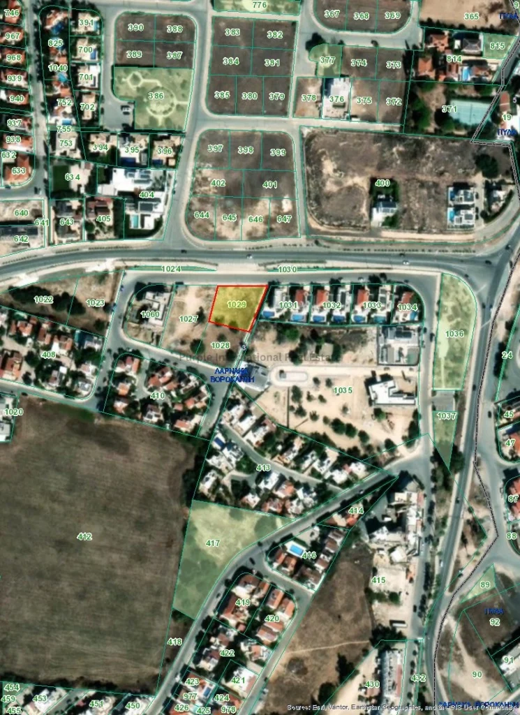 1,070m² Plot for Sale in Oroklini, Larnaca District